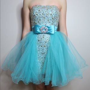 Sherri Hill beaded cocktail dress